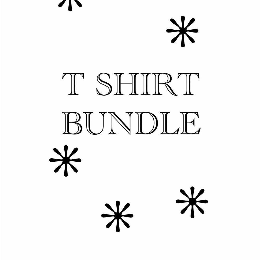 T-SHIRT BUNDLE (2 VINTAGE Cyrus Tees and 1 Cable and Gauge)